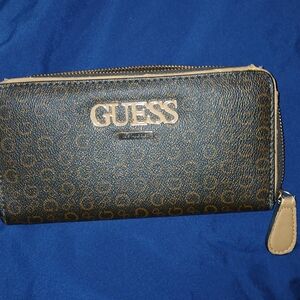 Guess Brown and Gold Wallet